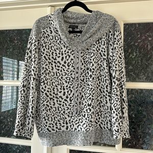 Snow leopard sweater
